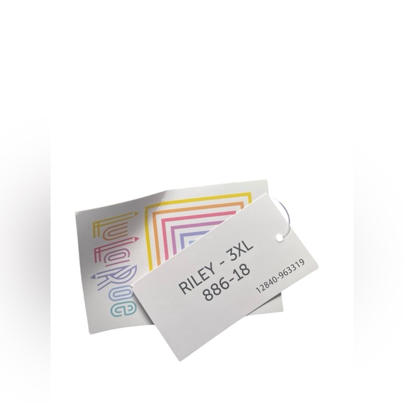 Lularoe New NWT Riley Plus Dress Floral Size 3XL - Picture 7 of 8